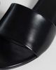 Mango Mango classic heeled sandals in black - 4