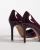 Mango Mango classic pointed pumps in cherry red - 4