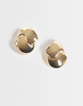 Mango Mango classic stud earrings in gold