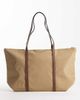 Mango Mango classic tote bag with contrast straps in tan-Brown - 4