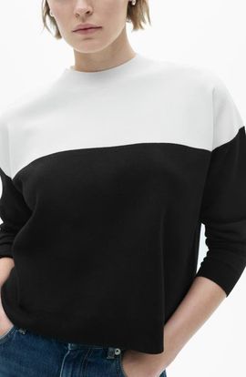 MANGO MANGO Colorblock Sweater