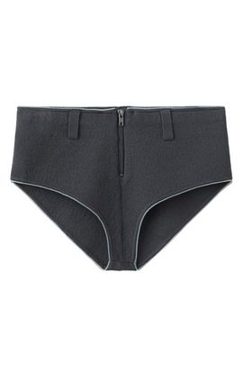 MANGO MANGO Contrasted Trim Knit Shorts