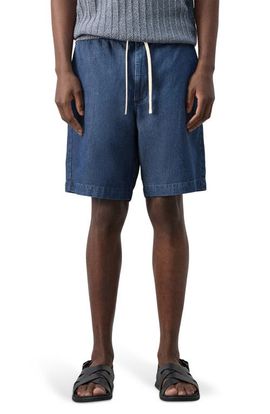 MANGO MANGO Cotton Blend Drawstring Bermuda Shorts