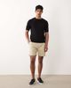 Mango Mango cotton mix draw string shorts in ecru-Neutral - 2