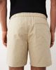 Mango Mango cotton mix draw string shorts in ecru-Neutral - 4