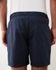 Mango Mango cotton mix draw string shorts in navy - 4