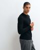 Mango Mango cotton rich knit sweater in black - 3