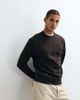 Mango Mango cotton rich sweatshirt in brown - 1