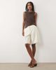 Mango Mango cowl neck sleeveless top in brown - 2