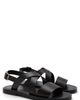 MANGO MANGO Crisscross Leather Sandal - 1