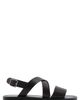 MANGO MANGO Crisscross Leather Sandal - 2
