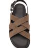 MANGO MANGO Crisscross Leather Slingback Sandal - 3