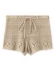MANGO MANGO Crochet Shorts - 3