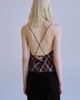 MANGO MANGO Cross Back Check Midi Dress - 1