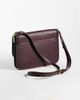 Mango Mango cross body bag in burgundy-Red - 4