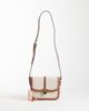 Mango Mango cross body bag with buckle in cream-Neutral - 2