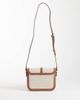 Mango Mango cross body bag with buckle in cream-Neutral - 4