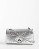 Mango Mango cross body bag with chain strap in silver - 1