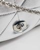 Mango Mango cross body bag with chain strap in silver - 3