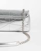 Mango Mango cross body bag with chain strap in silver - 4