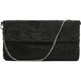 MANGO MANGO Crystal Chain Strap Handbag