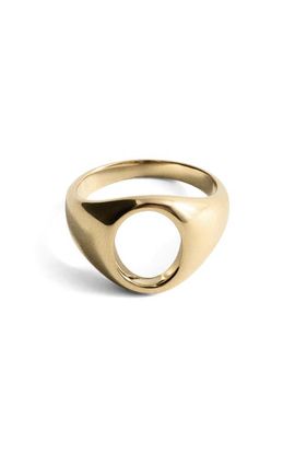 MANGO MANGO Cutout Signet Ring