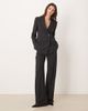 Mango Mango Daisy tailored 3 piece set blazer in charcoal - part of a set-Gray - 2