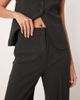 Mango Mango Daisy tailored 3 piece set pants in charcoal-Gray - 3