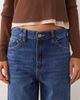 Mango Mango Danila straight jeans in dark blue - 4