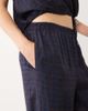 Mango Mango Dara straight pants in blue plaid print - part of a set - 2