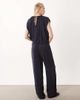 Mango Mango Dara straight pants in blue plaid print - part of a set - 3