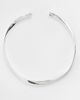 Mango Mango delicate choker in silver - 1