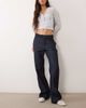 Mango Mango denim pants in indigo-Blue - 1