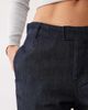 Mango Mango denim pants in indigo-Blue - 4