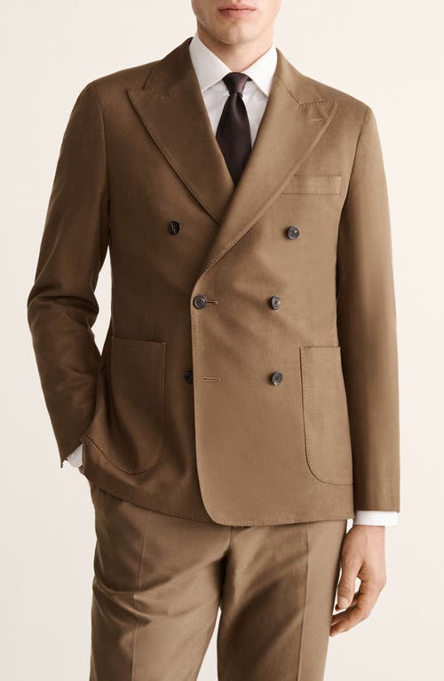 MANGO MANGO Double Breasted Slim Fit Jacket