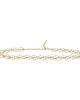 MANGO MANGO Double Ring Metallic Chain Belt - 1