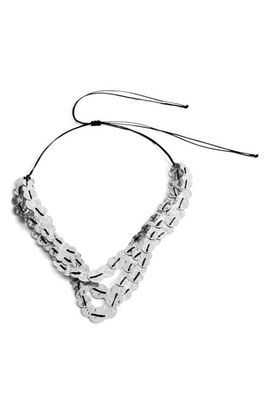 MANGO MANGO Drawstring Frontal Necklace