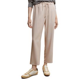 MANGO MANGO Drawstring Waist Flowy Pants