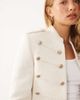 Mango Mango drummer jacket in ecru-Neutral - 2