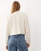 Mango Mango drummer jacket in ecru-Neutral - 4