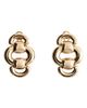 MANGO MANGO Embossed Pendant Drop Earrings - 1