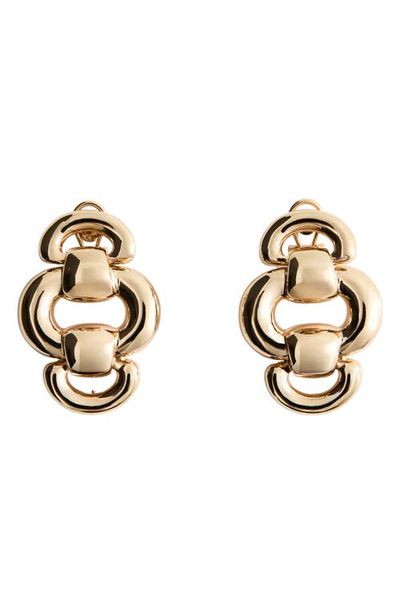MANGO MANGO Embossed Pendant Drop Earrings