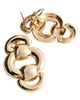 MANGO MANGO Embossed Pendant Drop Earrings - 2