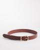 Mango Mango faux leather belt in brown - 1