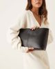 Mango Mango faux leather rectangle shoulder bag in black - 4