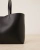 Mango Mango faux leather tote in black - 2