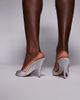 Mango Mango featuring Kaia Gerber heeled sandals in silver rhinestones - 2