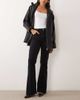 Mango Mango flared jean in black - 1