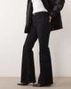 Mango Mango flared jean in black - 3