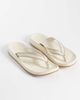Mango Mango flip flops in white - 1